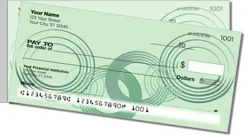 Circle Chain Side Tear Design Checks