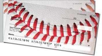 Classic Baseball Side Tear Personalized Checks