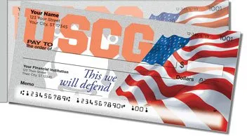 Coast Guard Side Tear Personalized Checks