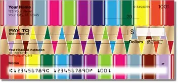 Colored Pencil Checks