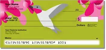 Colorful Hummingbird Checks