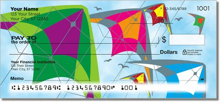 Colorful Kite Personal Checks