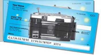 Cool Camera Side Tear Personalized Checks