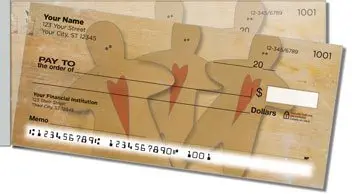 Country Christmas Side Tear Design Checks