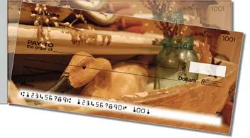 Country Decor Side Tear Design Checks