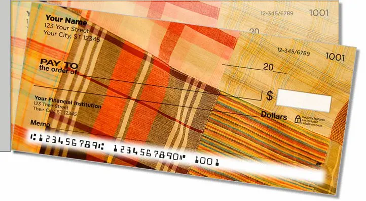 Cozy Quilt Side Tear Personal Checks