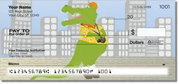 Crocodile Fun Design Checks