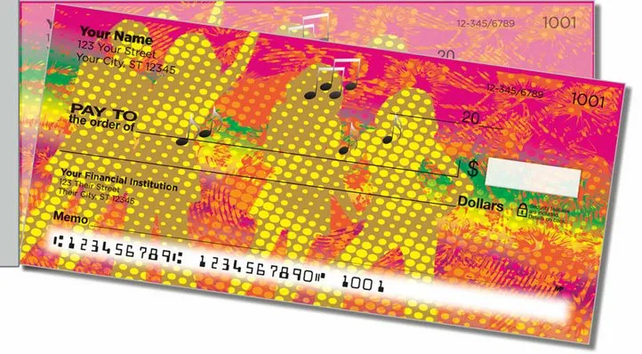 Dance Fever Side Tear Personal Checks