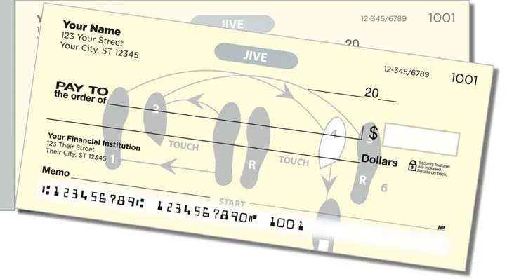 Dance Step Side Tear Personal Checks