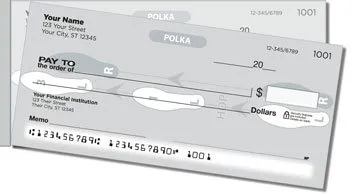 Dance Step Side Tear Design Checks