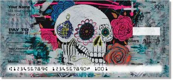 Day of the Dead Skull Design Checks