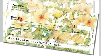 Debbie Lewis Flower Set Side Tear Checks