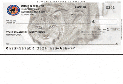 Defenders of Wildlife Personal Checks