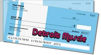 Detroit Muscle Side Tear Design Checks