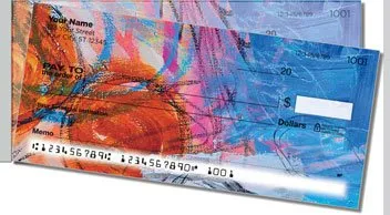 Dina Wakley Scribble Side Tear Design Checks