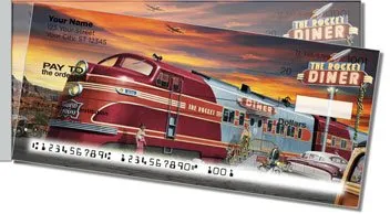 Diner Side Tear Design Checks