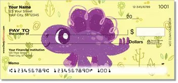 Dino Personalized Checks