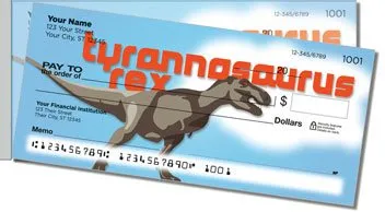 Dinosaur Species Side Tear Design Checks