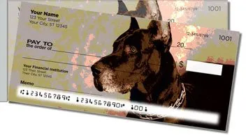 Dog Portrait Side Tear Checks