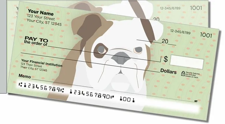 Doggone Cute Side Tear Personal Checks
