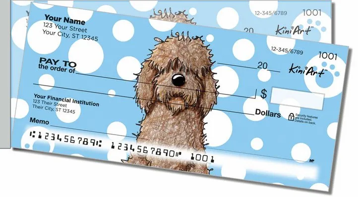 Doodle Series Side Tear Personal Checks