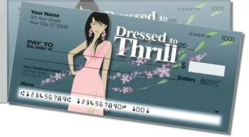 Dressed to Thrill Side Tear Design Checks