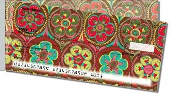 Elisaveta Collection Side Tear Design Checks
