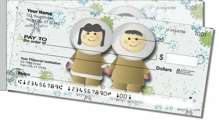 Eskimo Side Tear Personal Checks