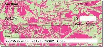 Eucalyptus Print Personalized Checks