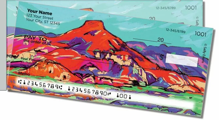 Evans Bluff Side Tear Personal Checks