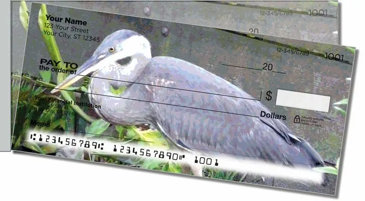 Exotic Bird Side Tear Personal Checks