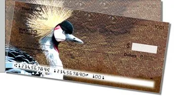 Exotic Bird Side Tear Personalized Checks