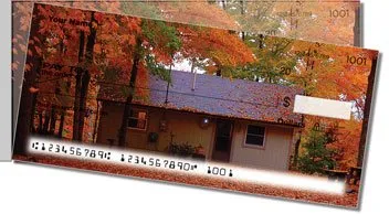 Fall in the Country Side Tear Personalized Checks