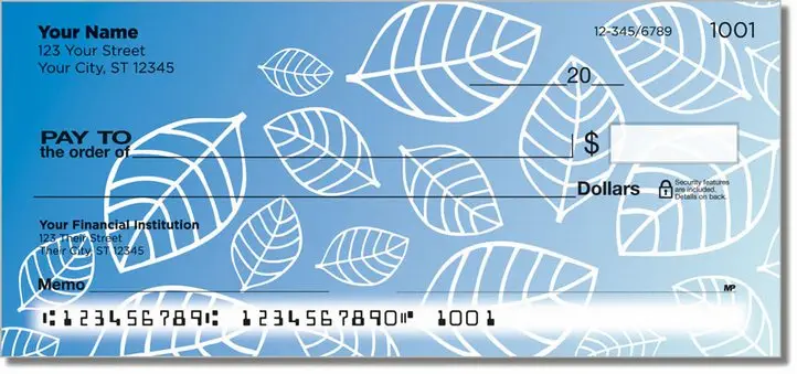 Falling Leaves Personal Checks
