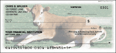 Farm Sanctuary Rescuing and Protecting Farm Animals Personal Checks
