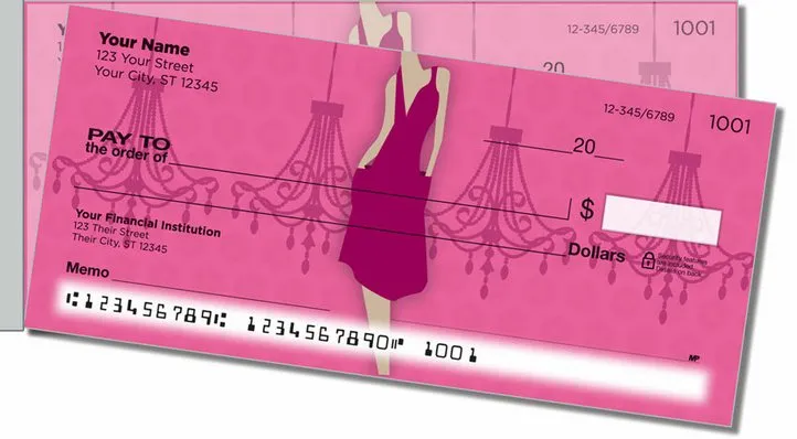 Fashionista Side Tear Personal Checks