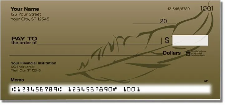 Feather Personal Checks