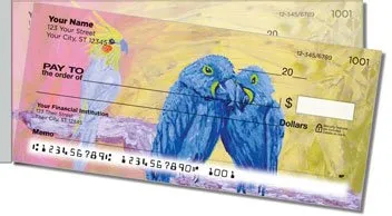 Fine Feathered Friends Side Tear Design Checks