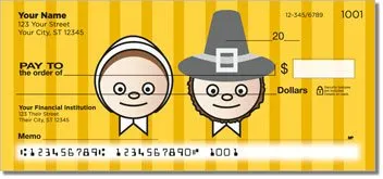 First Thanksgiving Checks
