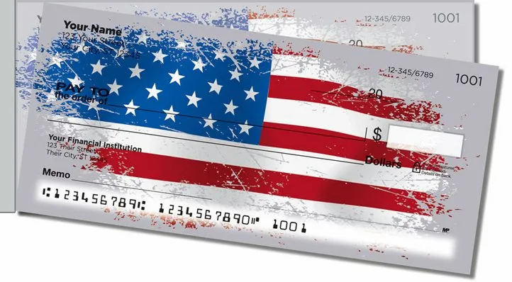 Flags of the World Side Tear Personal Checks