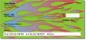 Flame Graphic Checks