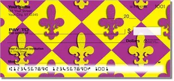 Fleur-de-lis Design Checks