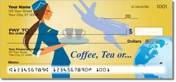 Flight Attendant Personalized Checks