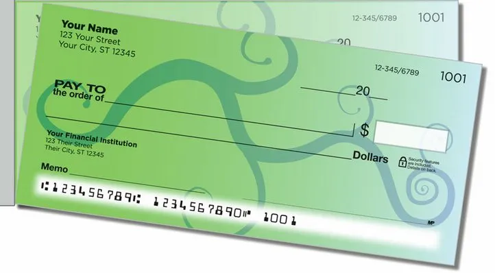 Fluidity Side Tear Personal Checks