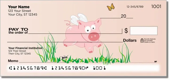 Flying Pig Personal Checks