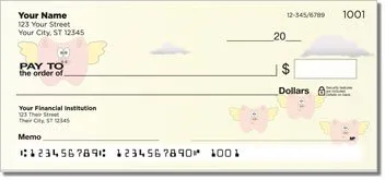 Flying Pig Personalized Checks