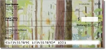 Forest Set Personalized Checks