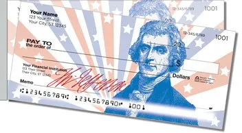 Founding Father Side Tear Design Checks
