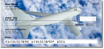 Friendly Sky Personalized Checks