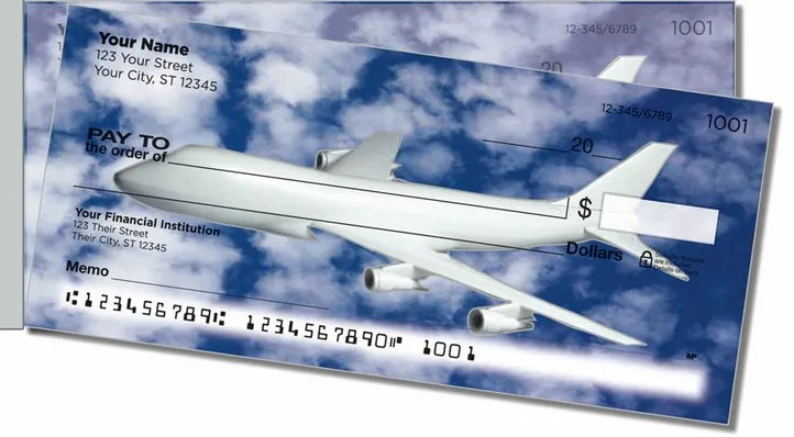 Friendly Sky Side Tear Personal Checks
